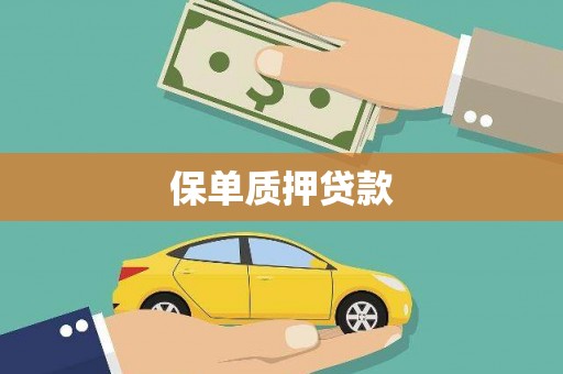 固始保单质押贷款