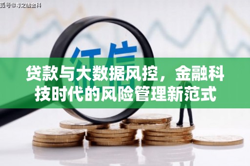 水林贷款与大数据风控，金融科技时代的风险管理新范式