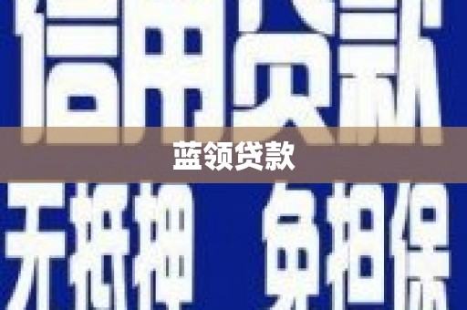 丰原蓝领贷款