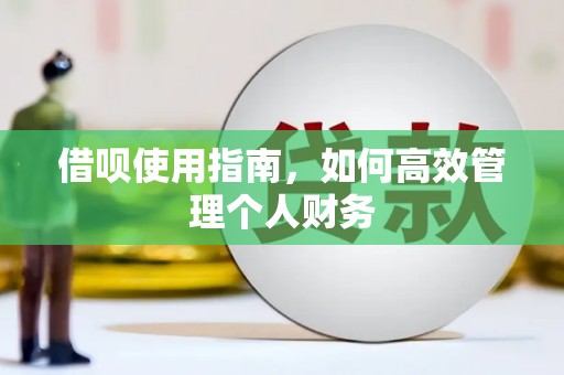 三湾借呗使用指南，如何高效管理个人财务