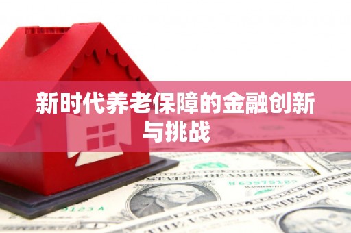 皋兰新时代养老保障的金融创新与挑战