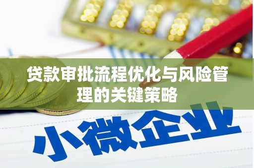 西畴贷款审批流程优化与风险管理的关键策略