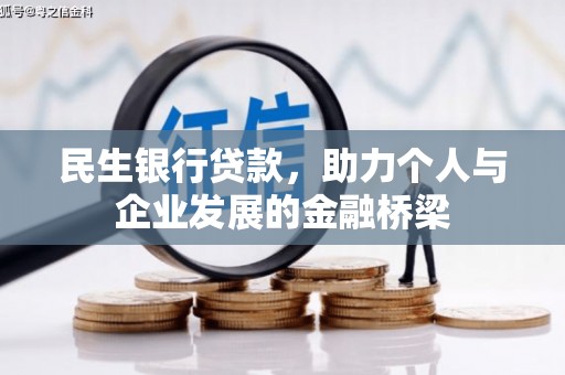 阿莲民生银行贷款，助力个人与企业发展的金融桥梁