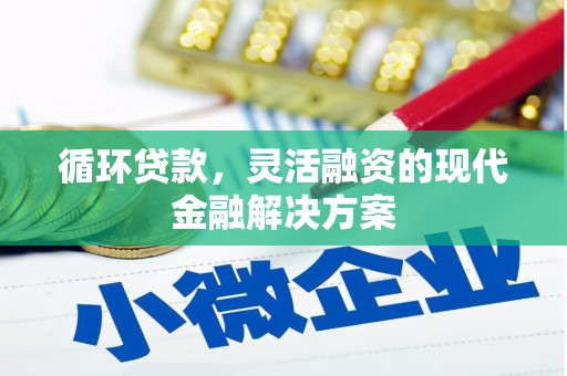 礁溪循环贷款，灵活融资的现代金融解决方案
