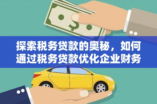 德兴探索税务贷款的奥秘，如何通过税务贷款优化企业财务