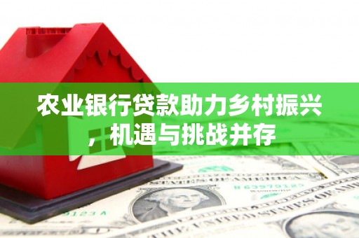 城西农业银行贷款助力乡村振兴，机遇与挑战并存