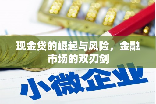 碌曲现金贷的崛起与风险，金融市场的双刃剑