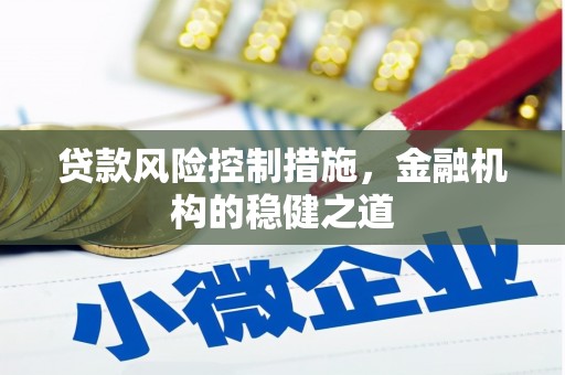 泗水贷款风险控制措施，金融机构的稳健之道