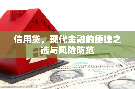 鹿寨信用贷，现代金融的便捷之选与风险防范