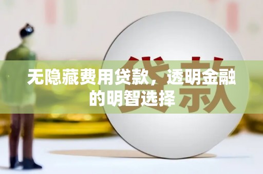 夏邑无隐藏费用贷款，透明金融的明智选择