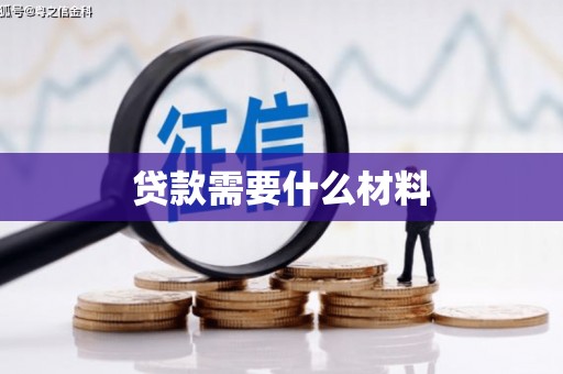 盐水贷款需要什么材料