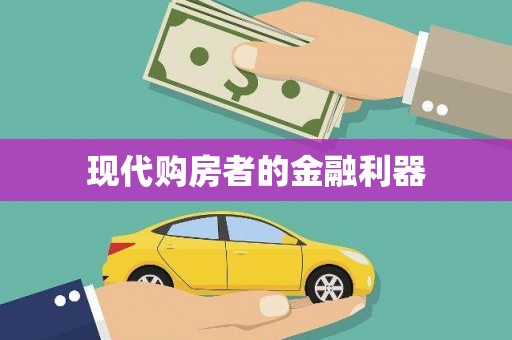 镇雄现代购房者的金融利器