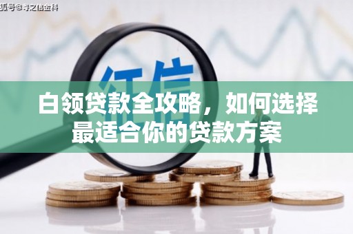 雄关白领贷款全攻略，如何选择最适合你的贷款方案