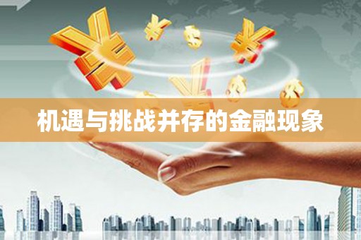 门源机遇与挑战并存的金融现象