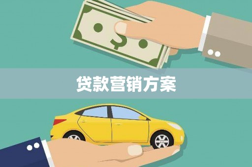 凤泉贷款营销方案